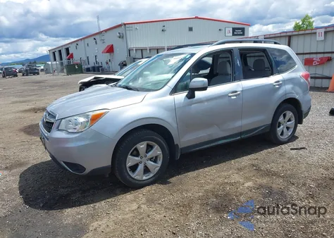 2014 Subaru Forester 2.5I Premium из США, поврежденный, VIN JF2SJAEC1EH457201